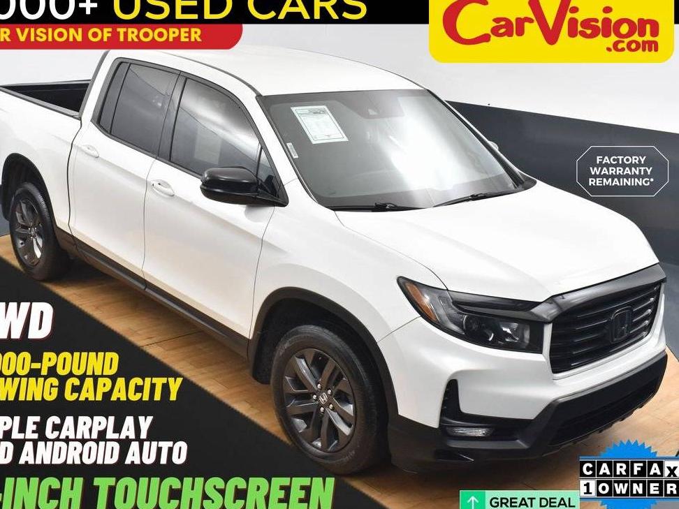 HONDA RIDGELINE 2021 5FPYK3F13MB013855 image