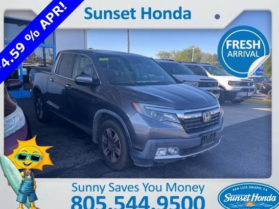 HONDA RIDGELINE 2017 5FPYK3F70HB025553 image