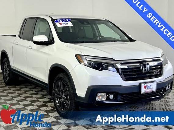 HONDA RIDGELINE 2020 5FPYK3F14LB020781 image