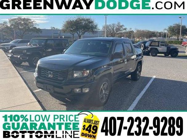 HONDA RIDGELINE 2014 5FPYK1F71EB008759 image