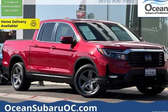 HONDA RIDGELINE 2022 5FPYK3F57NB028492 image