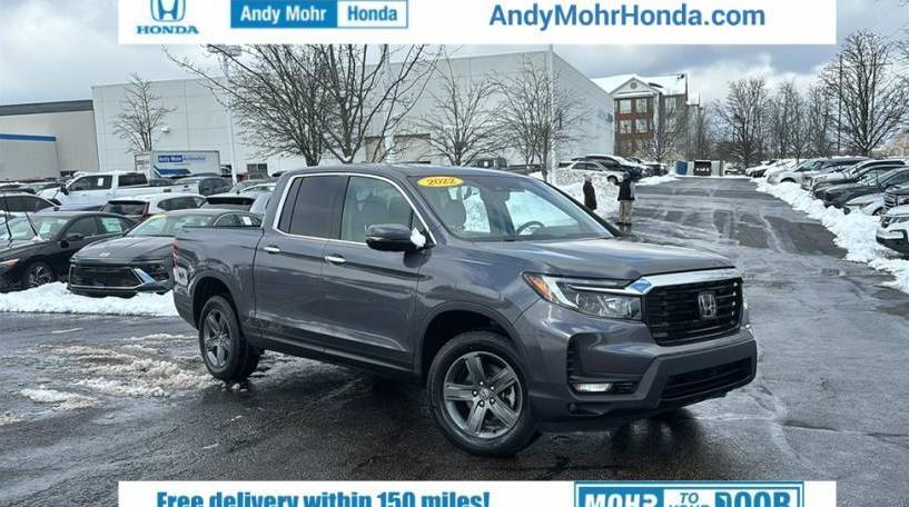 HONDA RIDGELINE 2022 5FPYK3F76NB026539 image