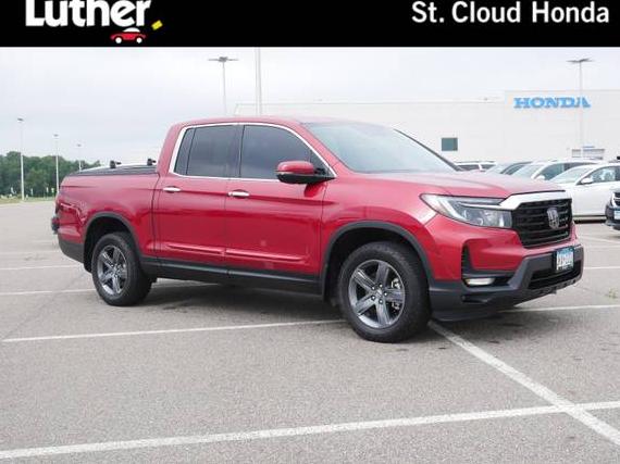 HONDA RIDGELINE 2022 5FPYK3F72NB027638 image