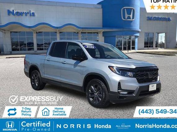 HONDA RIDGELINE 2025 5FPYK3F19SB001917 image HONDA RIDGELINE 2025 5FPYK3F19SB001917 image