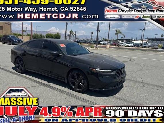 HONDA ACCORD 2023 1HGCY2F74PA045549 image