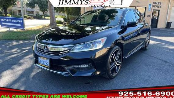 HONDA ACCORD 2016 1HGCR2F54GA044560 image