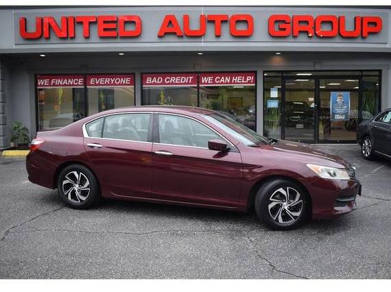 HONDA ACCORD 2016 1HGCR2F38GA085286 image