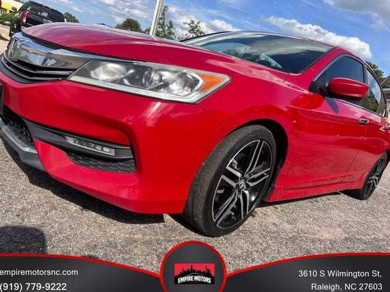 HONDA ACCORD 2016 1HGCR2F55GA085408 image