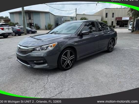 HONDA ACCORD 2016 1HGCR2F51GA093487 image