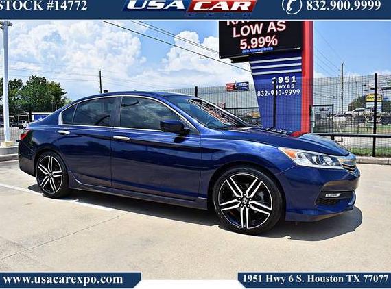 HONDA ACCORD 2016 1HGCR2F54GA246945 image