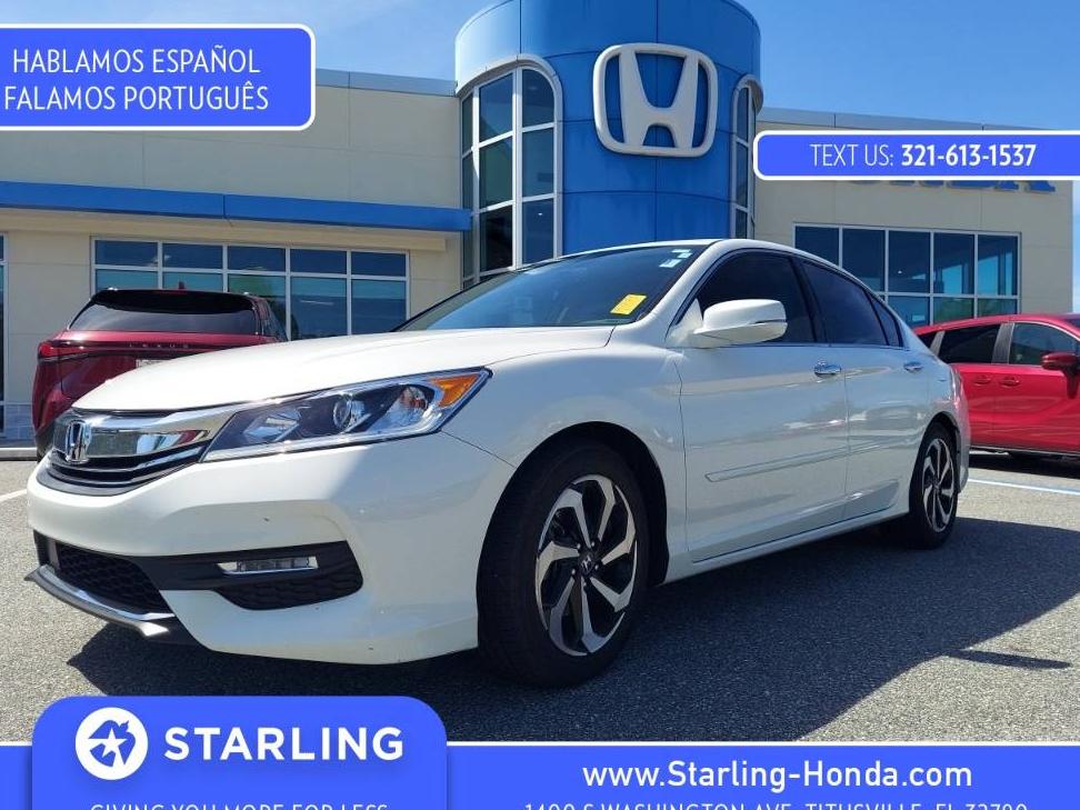 HONDA ACCORD 2016 1HGCR3F03GA002309 image