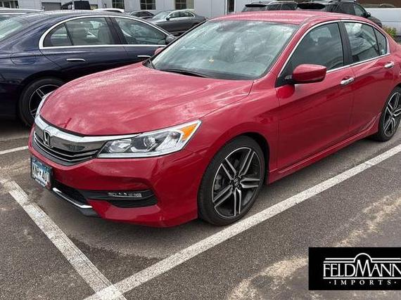 HONDA ACCORD 2016 1HGCR2F64GA203943 image