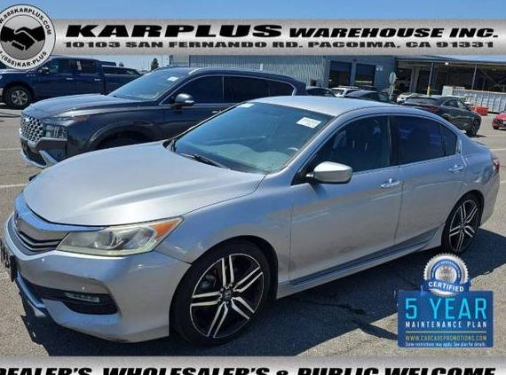 HONDA ACCORD 2016 1HGCR2F58GA194106 image