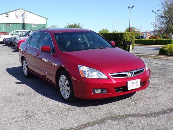 HONDA ACCORD 2007 1HGCM66587A075185 image