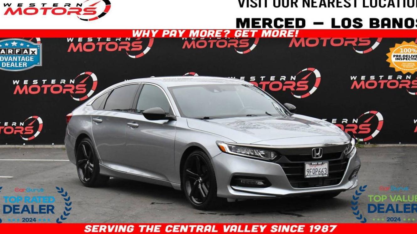 HONDA ACCORD 2019 1HGCV1F3XKA175537 image