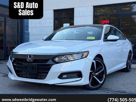 HONDA ACCORD 2019 1HGCV1F38KA173625 image