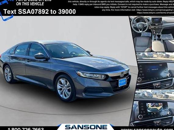 HONDA ACCORD 2019 1HGCV1F17KA140789 image