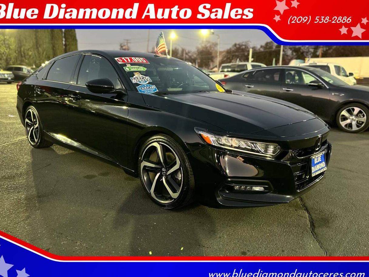 HONDA ACCORD 2019 1HGCV1F38KA045823 image