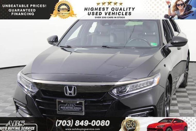 HONDA ACCORD 2019 1HGCV1F37KA122407 image