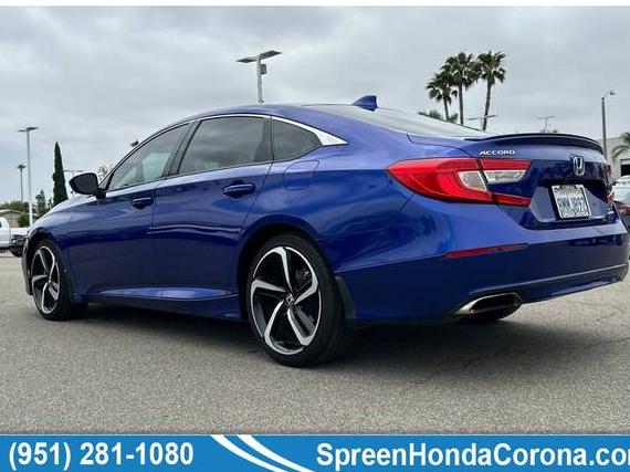 HONDA ACCORD 2019 1HGCV1F37KA170196 image