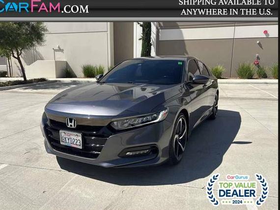 HONDA ACCORD 2019 1HGCV1F37KA048261 image
