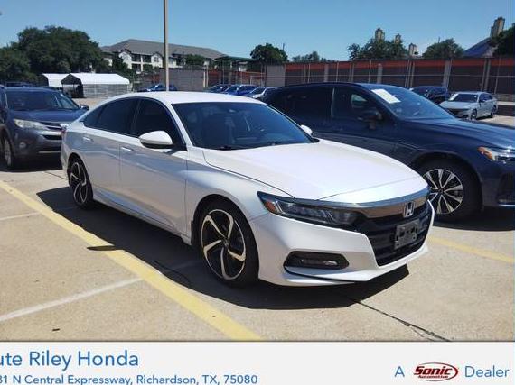 HONDA ACCORD 2019 1HGCV1F37KA087805 image