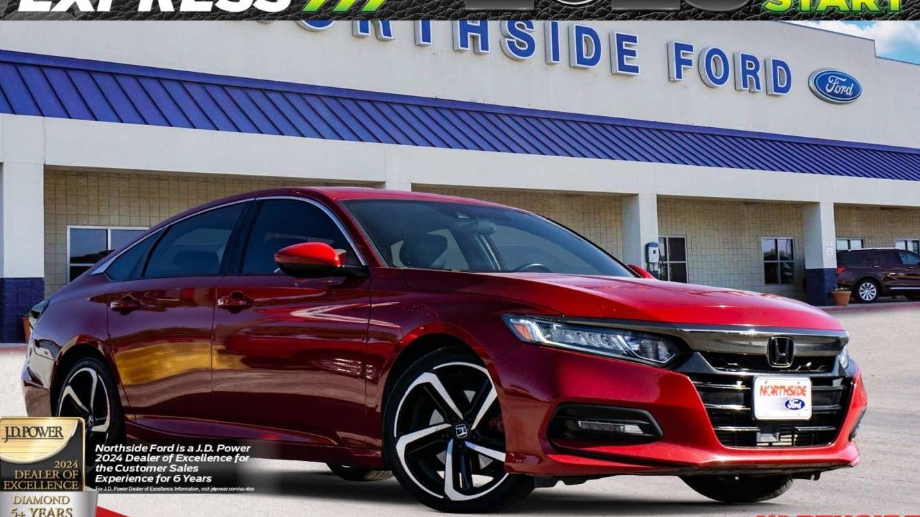 HONDA ACCORD 2019 1HGCV1F38KA040444 image