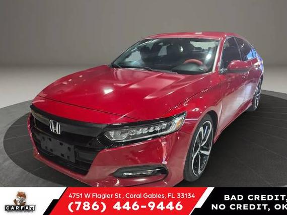 HONDA ACCORD 2019 1HGCV1F18KA010875 image