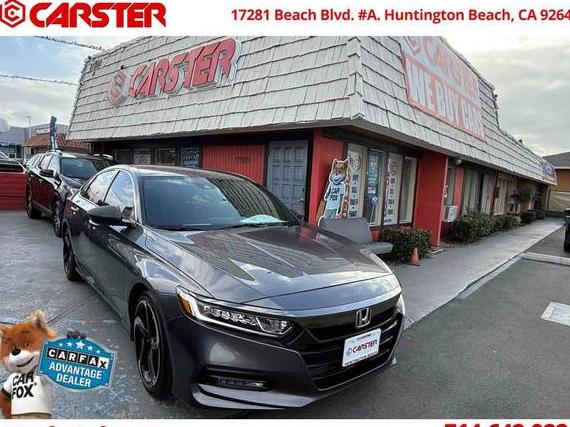 HONDA ACCORD 2018 1HGCV1F3XJA161801 image