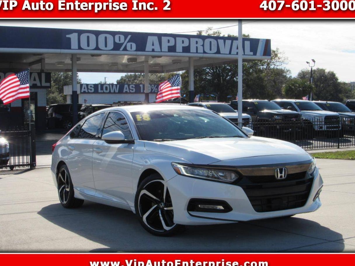 HONDA ACCORD 2018 1HGCV1F36JA167840 image