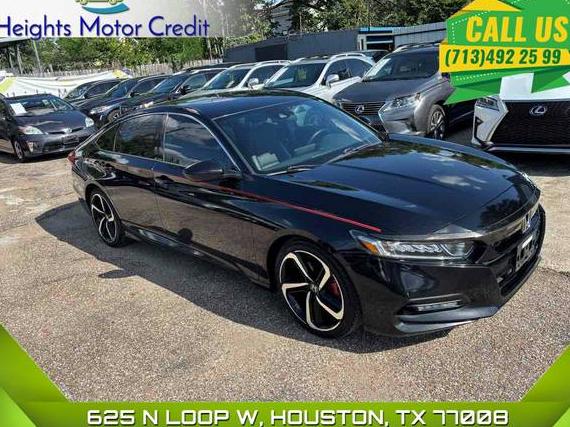 HONDA ACCORD 2018 1HGCV1F33JA025672 image