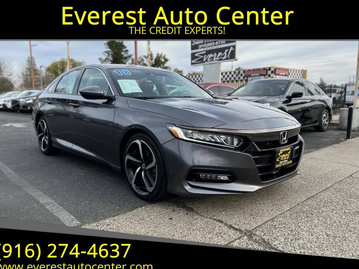 HONDA ACCORD 2018 1HGCV1F30JA151388 image