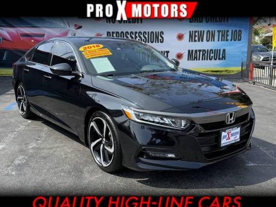 HONDA ACCORD 2018 1HGCV1F33JA269063 image