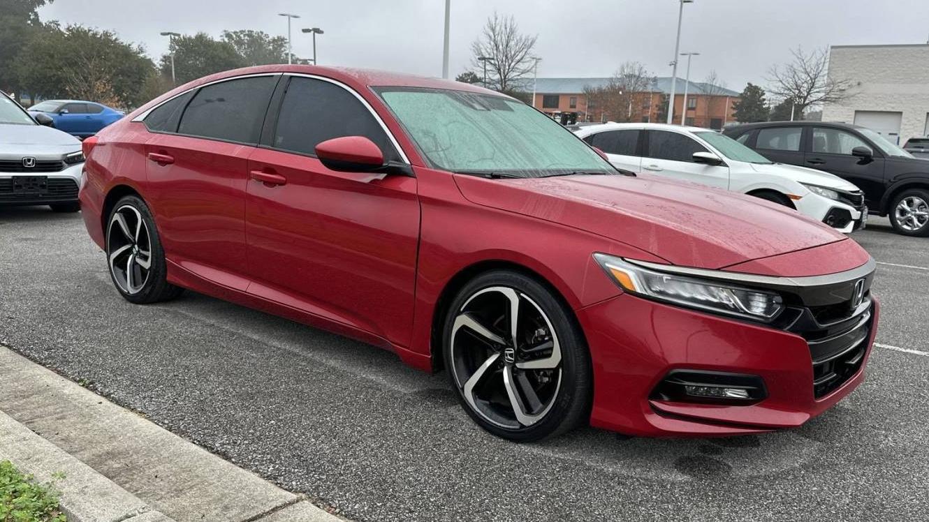 HONDA ACCORD 2018 1HGCV1F38JA083566 image