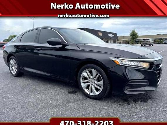 HONDA ACCORD 2018 1HGCV1F11JA141922 image