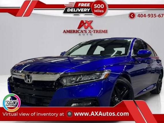 HONDA ACCORD 2018 1HGCV1F37JA040174 image