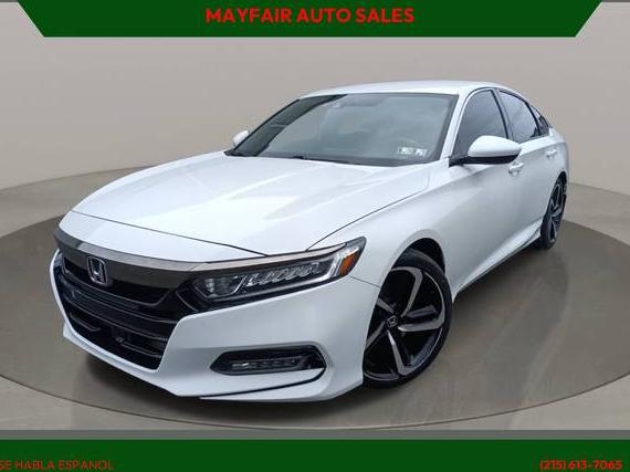 HONDA ACCORD 2018 1HGCV1F32JA195649 image