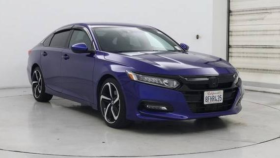 HONDA ACCORD 2018 1HGCV1F37JA153221 image