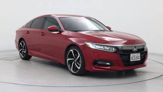 HONDA ACCORD 2018 1HGCV1F38JA168357 image