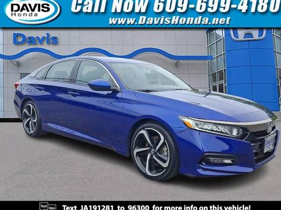 HONDA ACCORD 2018 1HGCV1F36JA191281 image