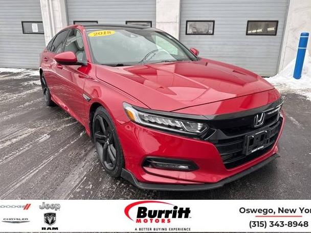 HONDA ACCORD 2018 1HGCV1F32JA043578 image