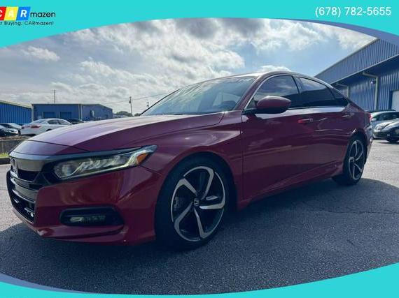 HONDA ACCORD 2018 1HGCV1F32JA033245 image