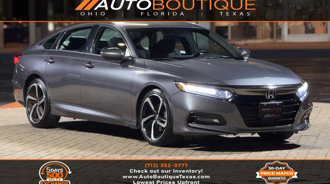 HONDA ACCORD 2018 1HGCV1F37JA079024 image