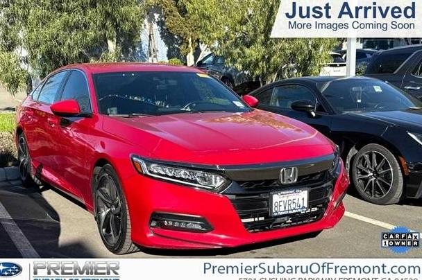 HONDA ACCORD 2018 1HGCV1F33JA222082 image