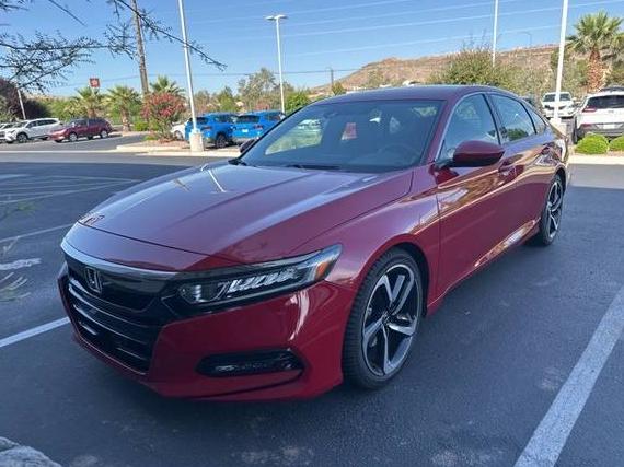 HONDA ACCORD 2018 1HGCV1F39JA043397 image