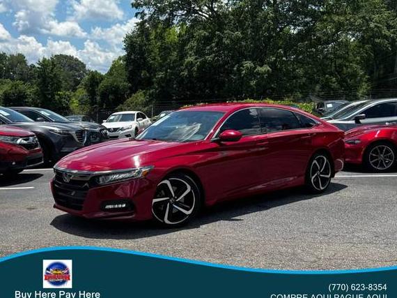 HONDA ACCORD 2018 1HGCV1F37JA203079 image