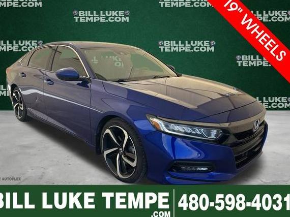 HONDA ACCORD 2018 1HGCV1F39JA214259 image