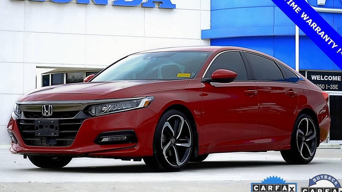 HONDA ACCORD 2018 1HGCV1F38JA247320 image