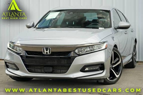HONDA ACCORD 2018 1HGCV1F31JA058864 image