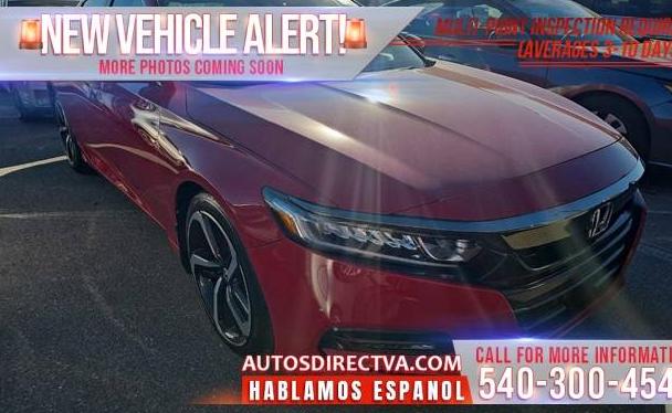 HONDA ACCORD 2018 1HGCV1F31JA160603 image